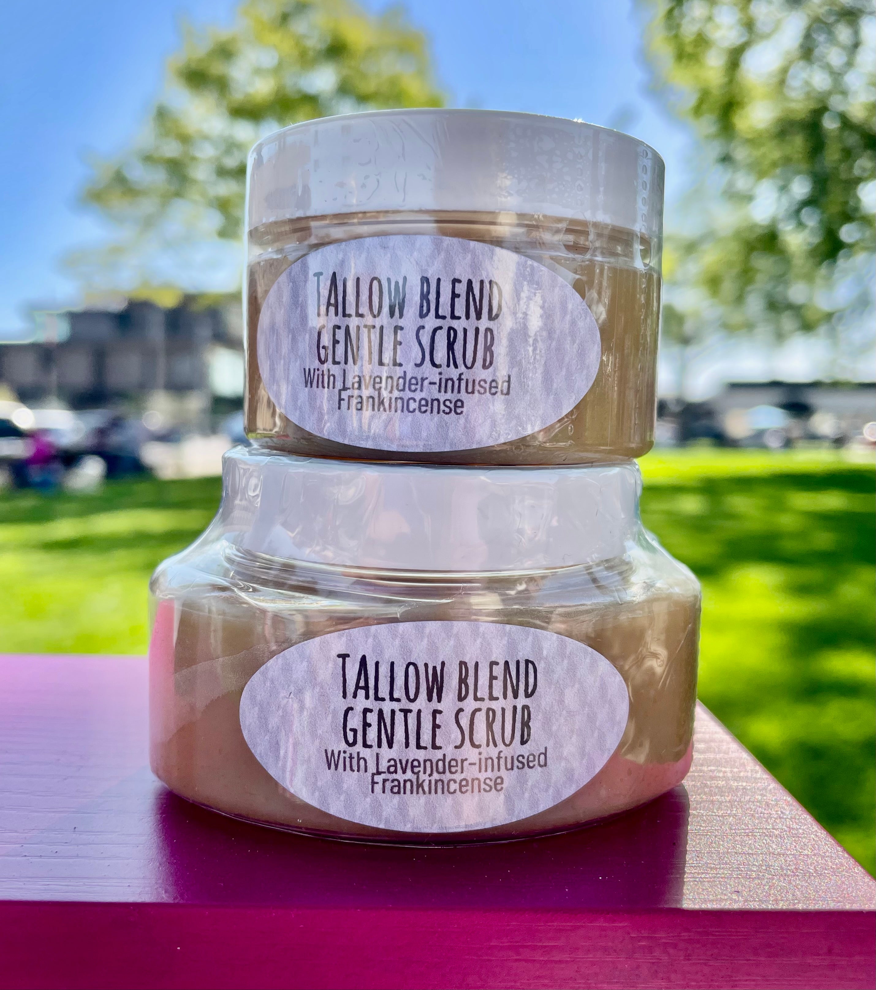 Tallow Blend Gentle Scrub w/ lavender