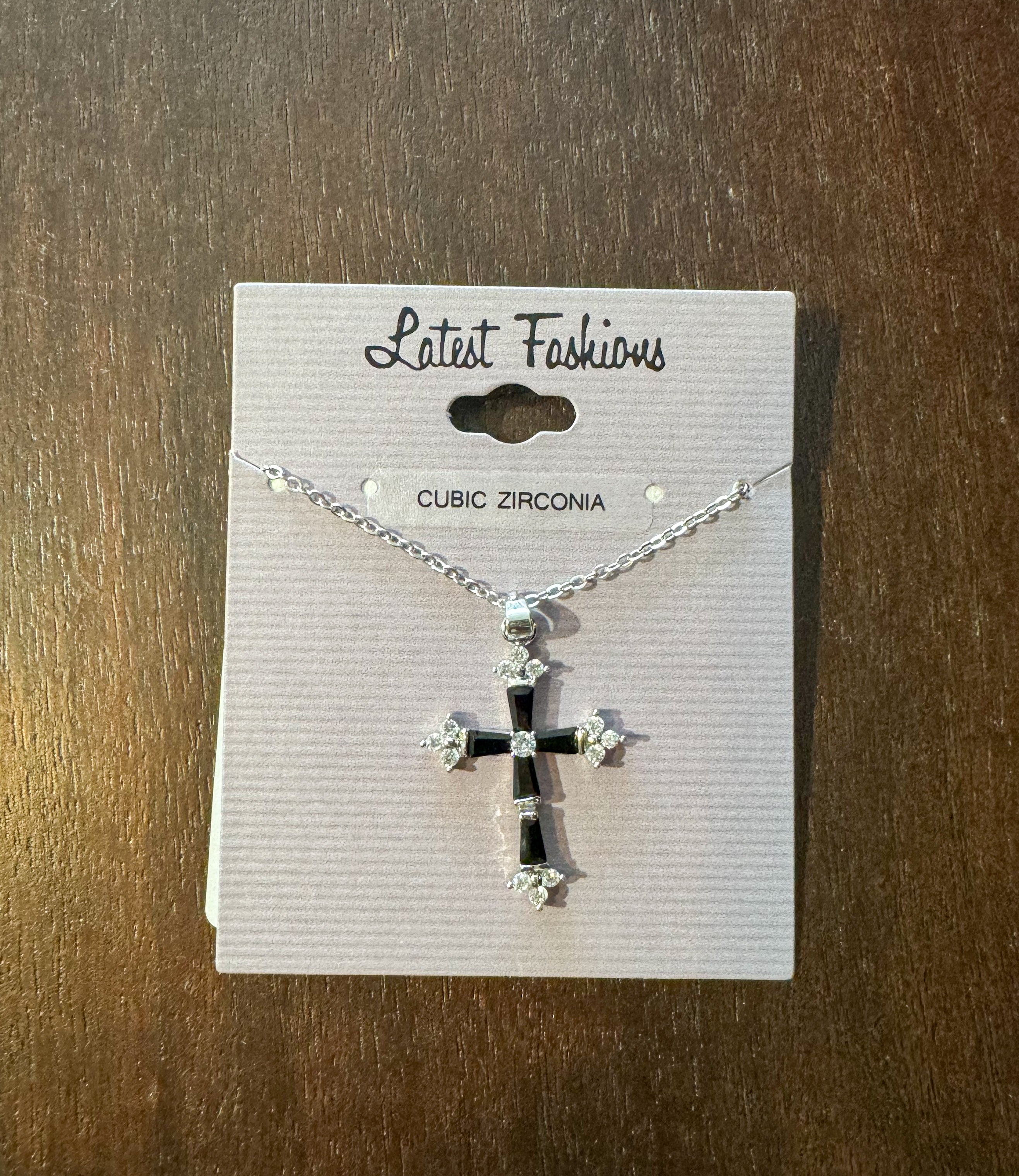 Silver Cross Necklace